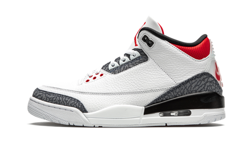 3 Retro SE DNM "Fire Red Denim" CZ6431 100