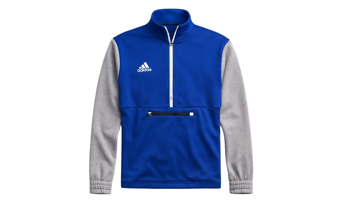Team Issue 1/4 Zip Pullover "Blue / Grey" HI0696