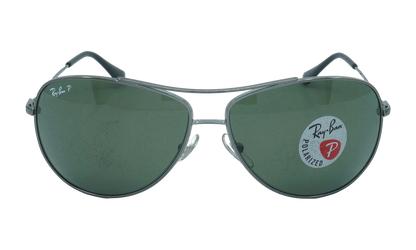 Aviator Polarized Sunglasses "Gun Metal" RB3293-004-9A_63