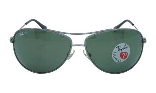 Aviator Polarized Sunglasses "Gun Metal" RB3293-004-9A_63