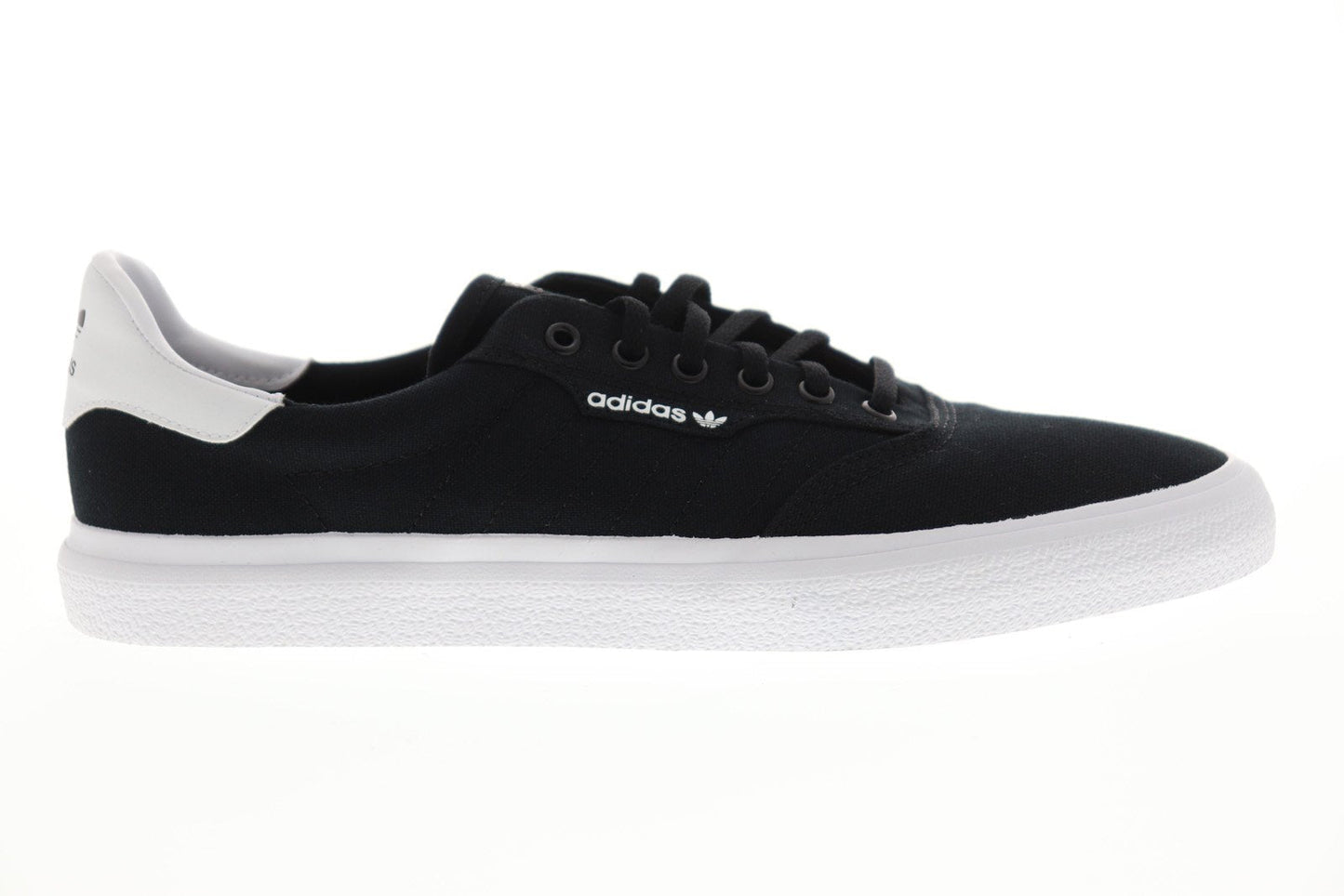 3MC Vulc B22706 Mens Black Canvas Casual Low Top Lifestyle Sneakers Shoes