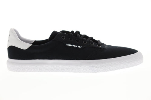 3MC Vulc B22706 Mens Black Canvas Casual Low Top Lifestyle Sneakers Shoes