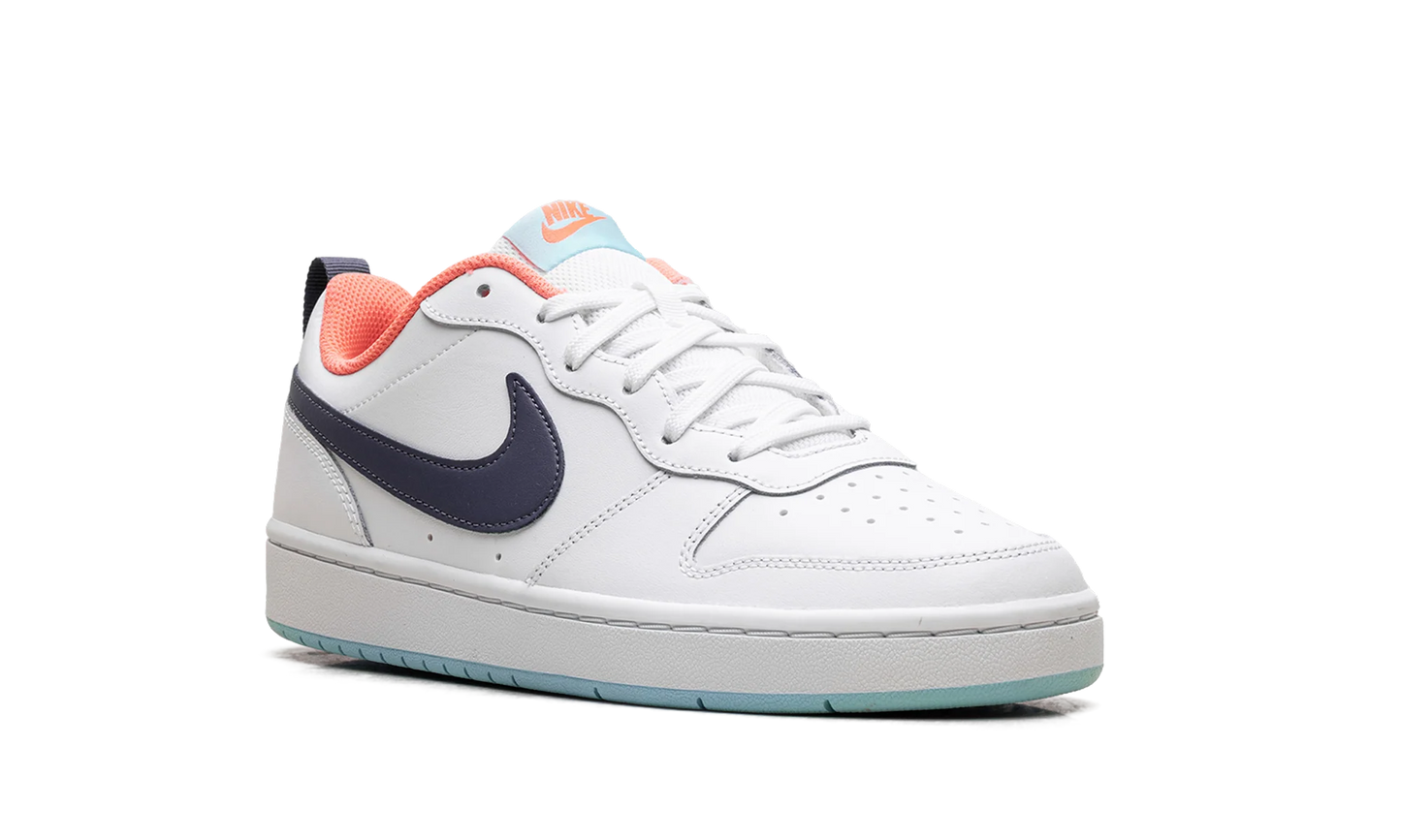 Court Borough Low 2 GS "White Navy" BQ5448 112