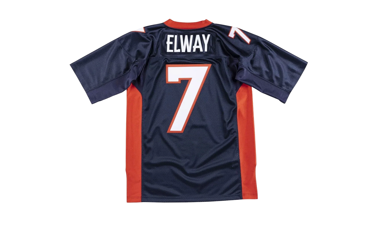 NFL John Elway Authentic Jersey "1997 Denver Broncos - Navy" AJY6CP18024 DBRNAVY97JEL