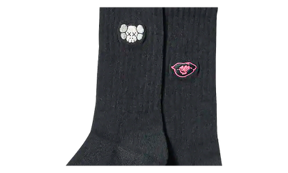 Uniqlo Warhol Black UT Socks "Black" KAWS202478