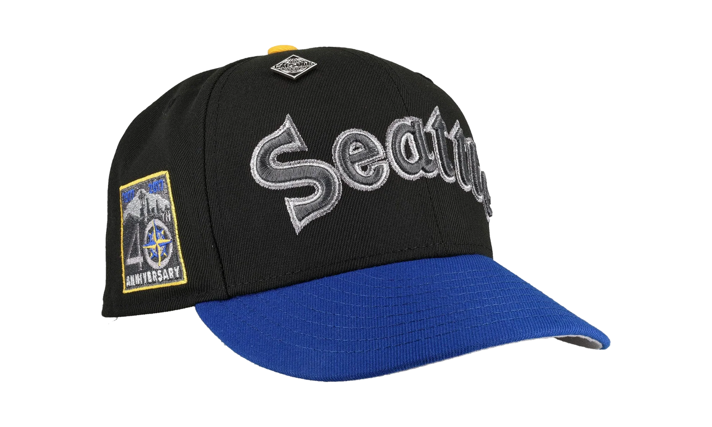 59FIFTY Seattle Mariners 40th Anniversary Fitted Hat "Galactic Burst Collection" NE379