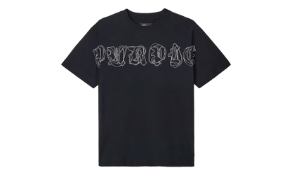 Logo Print Cotton T-Shirt "Black" P104 TBGO425