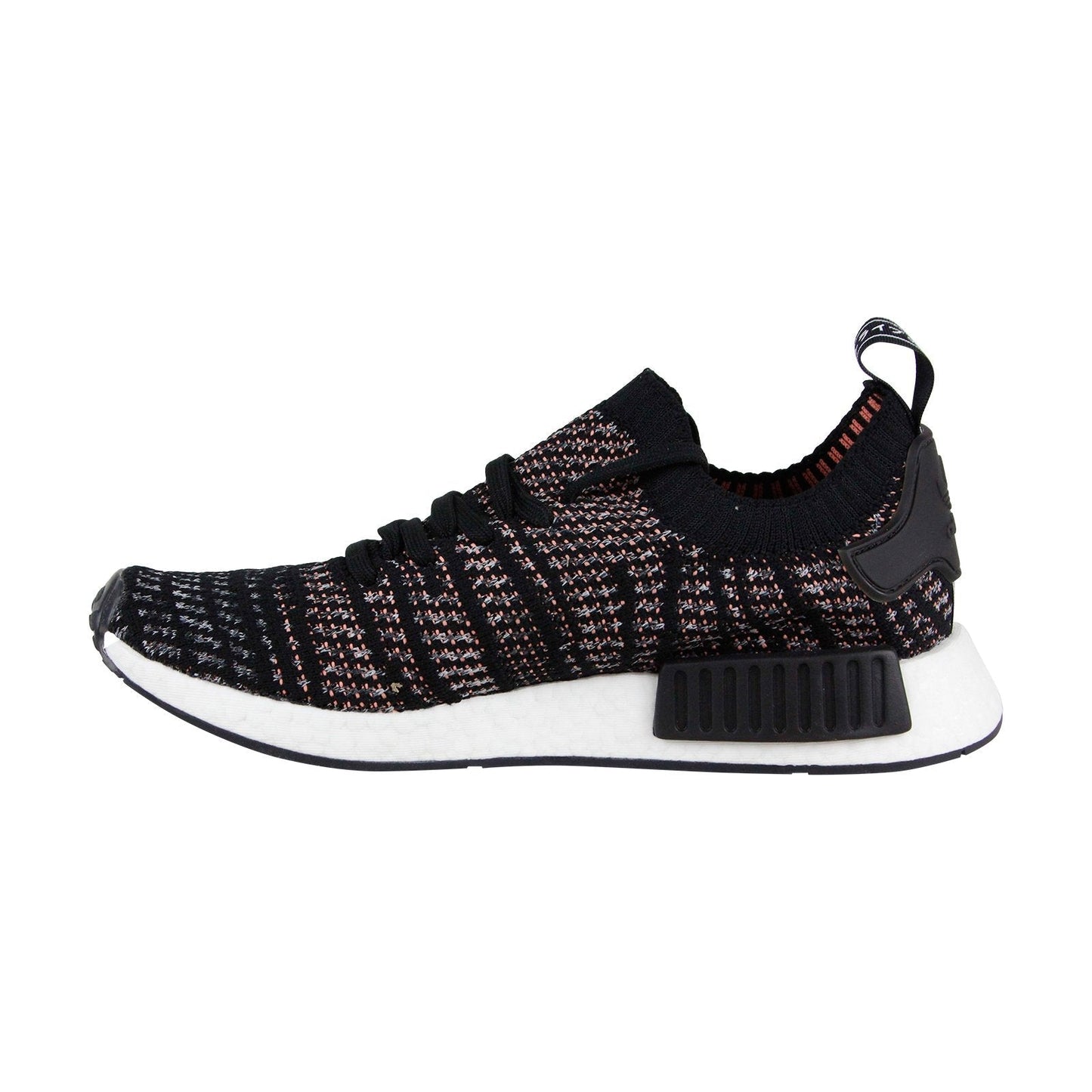 Nmd R1 Stlt Pk B37636 Mens Black Canvas Lace Up Lifestyle Sneakers Shoes