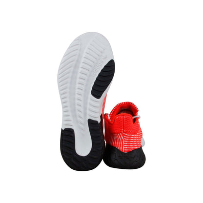 Tubular Dusk B37737 Mens Red Canvas Lace Up Lifestyle Sneakers Shoes