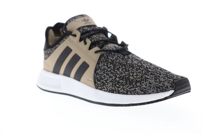 X_PLR B37930 Mens Black Canvas Casual Low Top Lifestyle Sneakers Shoes