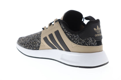 X_PLR B37930 Mens Black Canvas Casual Low Top Lifestyle Sneakers Shoes