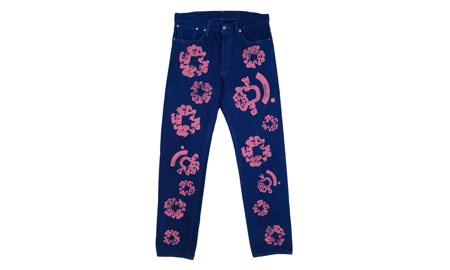 Bstroy Tears 501 Jean "Bright Blue" DT302