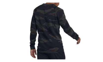 Jordan Jumpman Fleece Camo Crew Sweatshirt "Black" AV2310 010