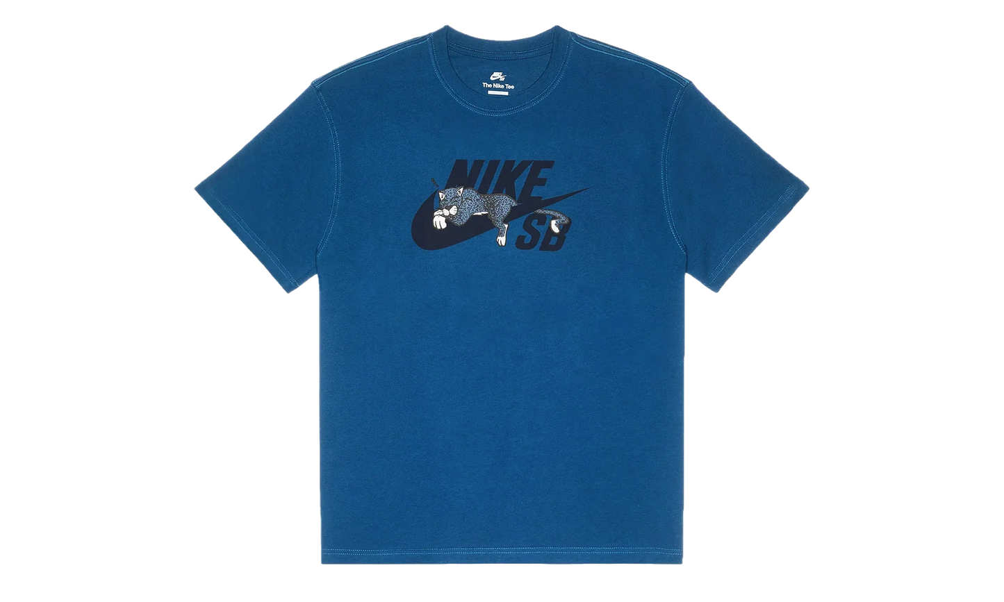 SB Skate Tee "Panther - Court Blue" FV3496 476