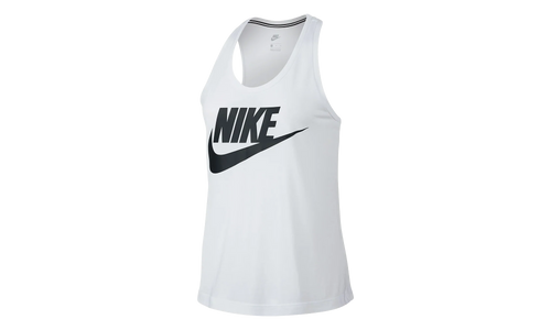 Sportswear Essential Tank Top WMNS "White Black" 831731 100