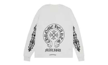 Malibu Exclusive L/S T-shirt "White" CHRM1189