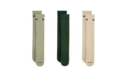 Everyday Cushioned Crew Socks (3 Pairs) "Multi-Color" SX6888 994