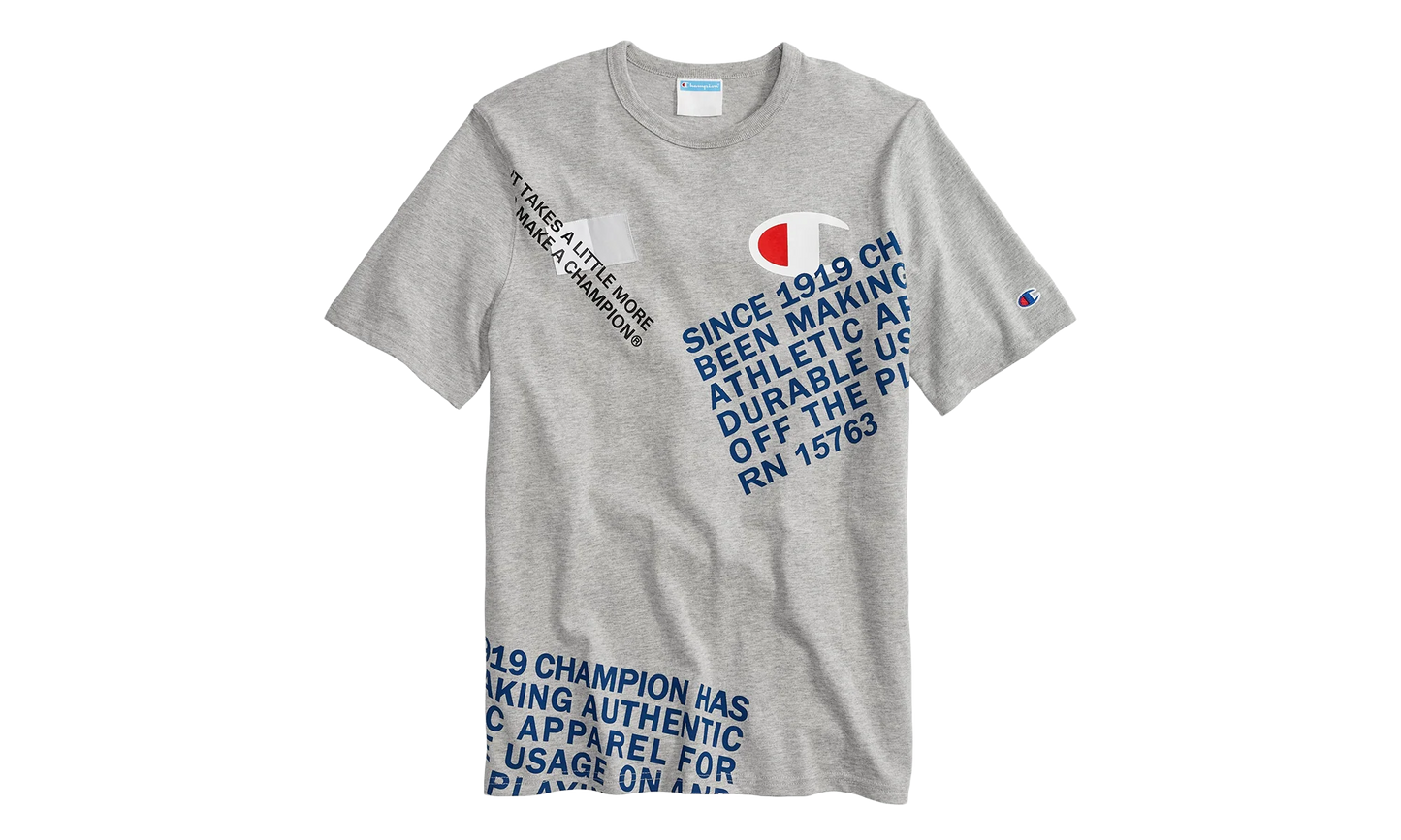 Heritage Graphic T-Shirt "Oxford Grey" T1919G 1IC