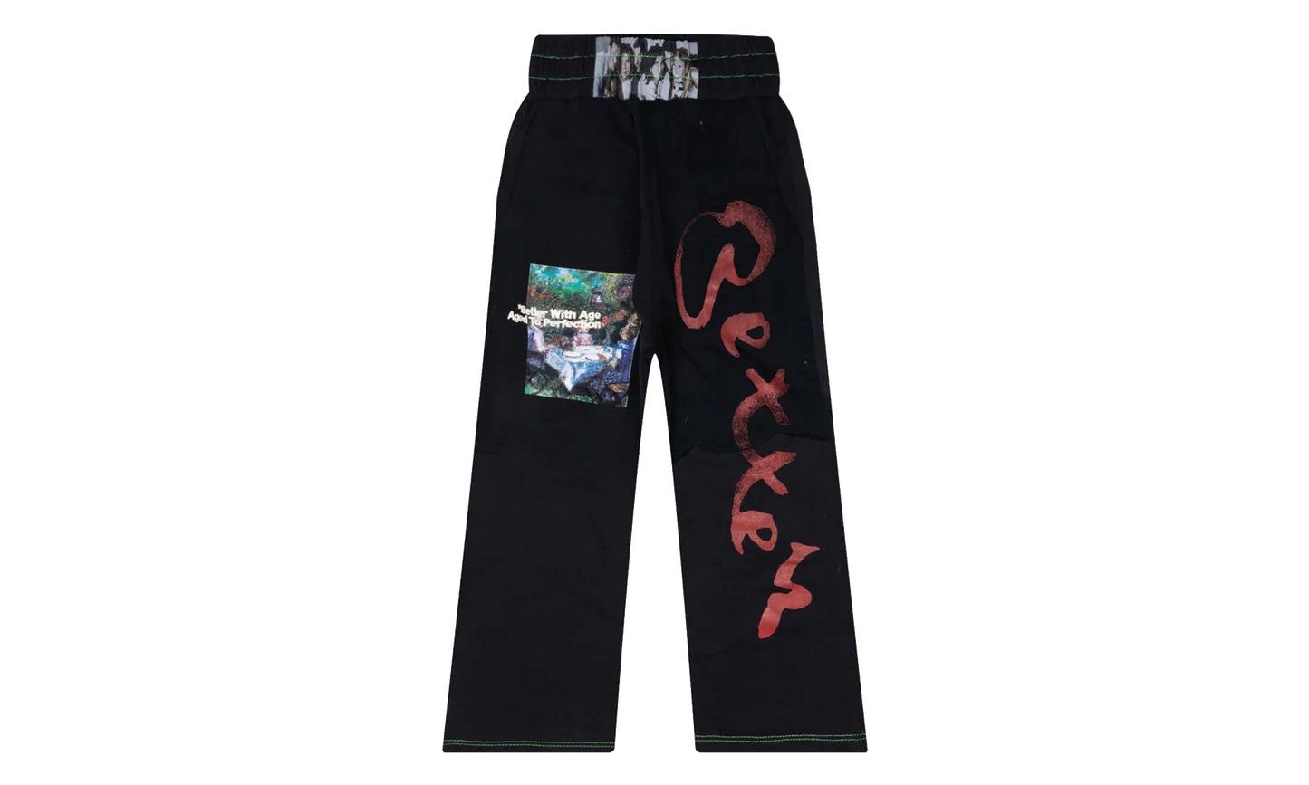 Black Remoir Reconstructed Sweatpant "Black" BWASPREM-B-BLK