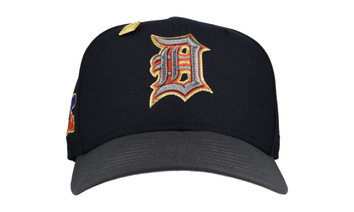 59FIFTY Detroit Tigers 1984 World Series Fitted Hat "Navy / Graphite" NE107