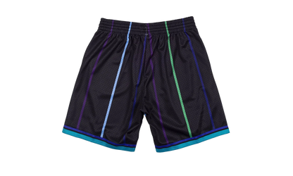 NBA Reload Swingman Shorts "1992 Charlotte Hornets - Black" SMSHCP19278 CHOBLCK92
