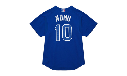 MLB Hideo Nomo Jersey "2004 Los Angeles Dodgers - Royal" ABBF7110 LAD04HNOROYA