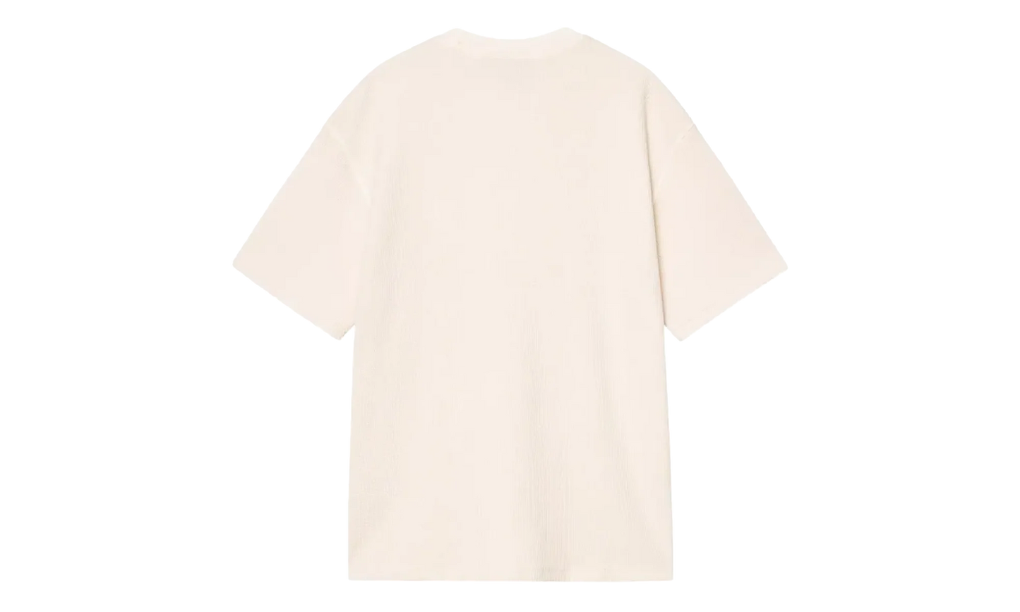 Short-Sleeve Nelson Waffle T-shirt "Garment Dyed - Natural" I036185 05GD