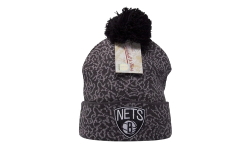 Multi Team Crack Pattern Beanie "Black" KL79Z