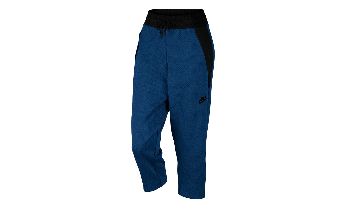 Sportswear Tech Fleece Crop Pants WMNS "Navy Blue" 831711 429