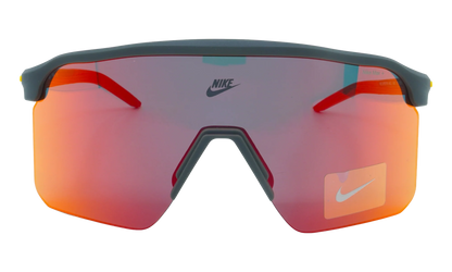 Expedition Shield Sunglasses "Matte Dark Smoke Grey / Red Mirror" IB6562X 200