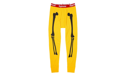 Hanes Bones Thermal Pant FW25 (1 Pack) "Yellow" SU27236