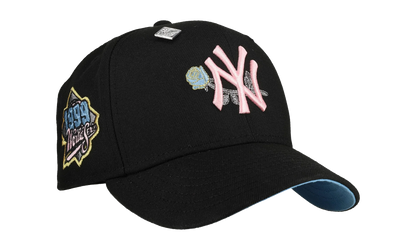 59FIFTY New York Yankees 1999 World Series Fitted Hat "Metallic Rose / Black" NE422