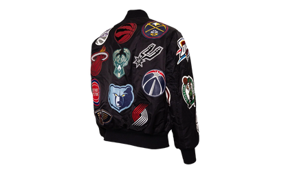 Reversible Bomber Jacket "Charlotte Hornets" NBA 501REVBBLK BLK