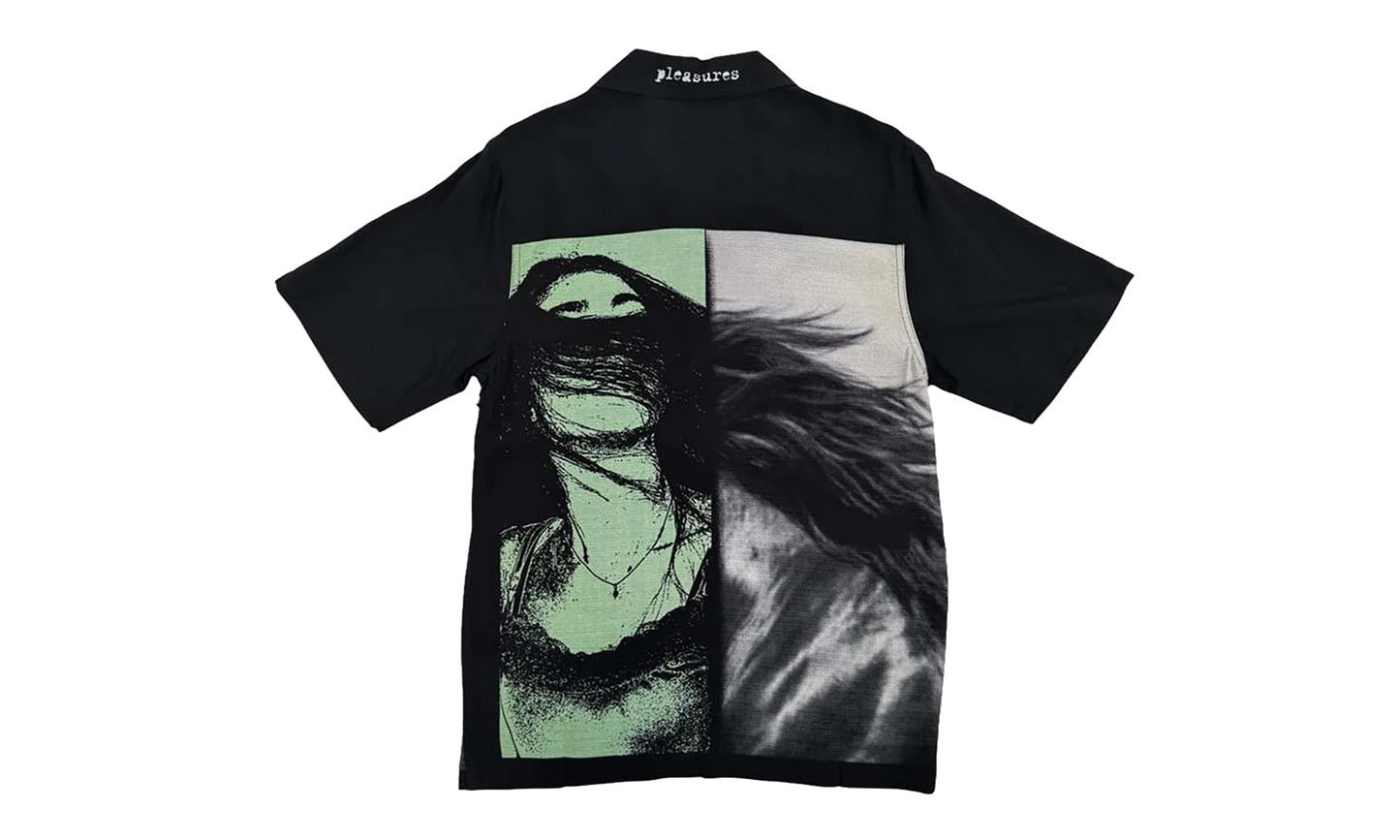 Horse Hair SS Button Up "Black" P26SP030-BLK