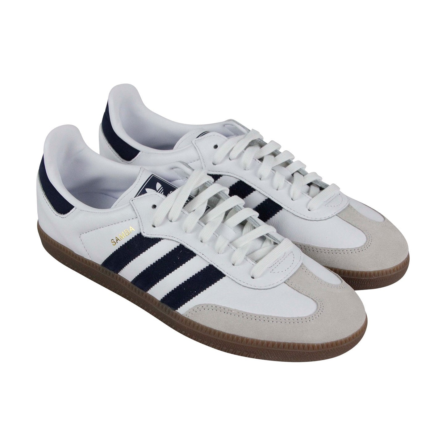 Samba OG B75681 Mens White Leather Low Top Lifestyle Sneakers Shoes
