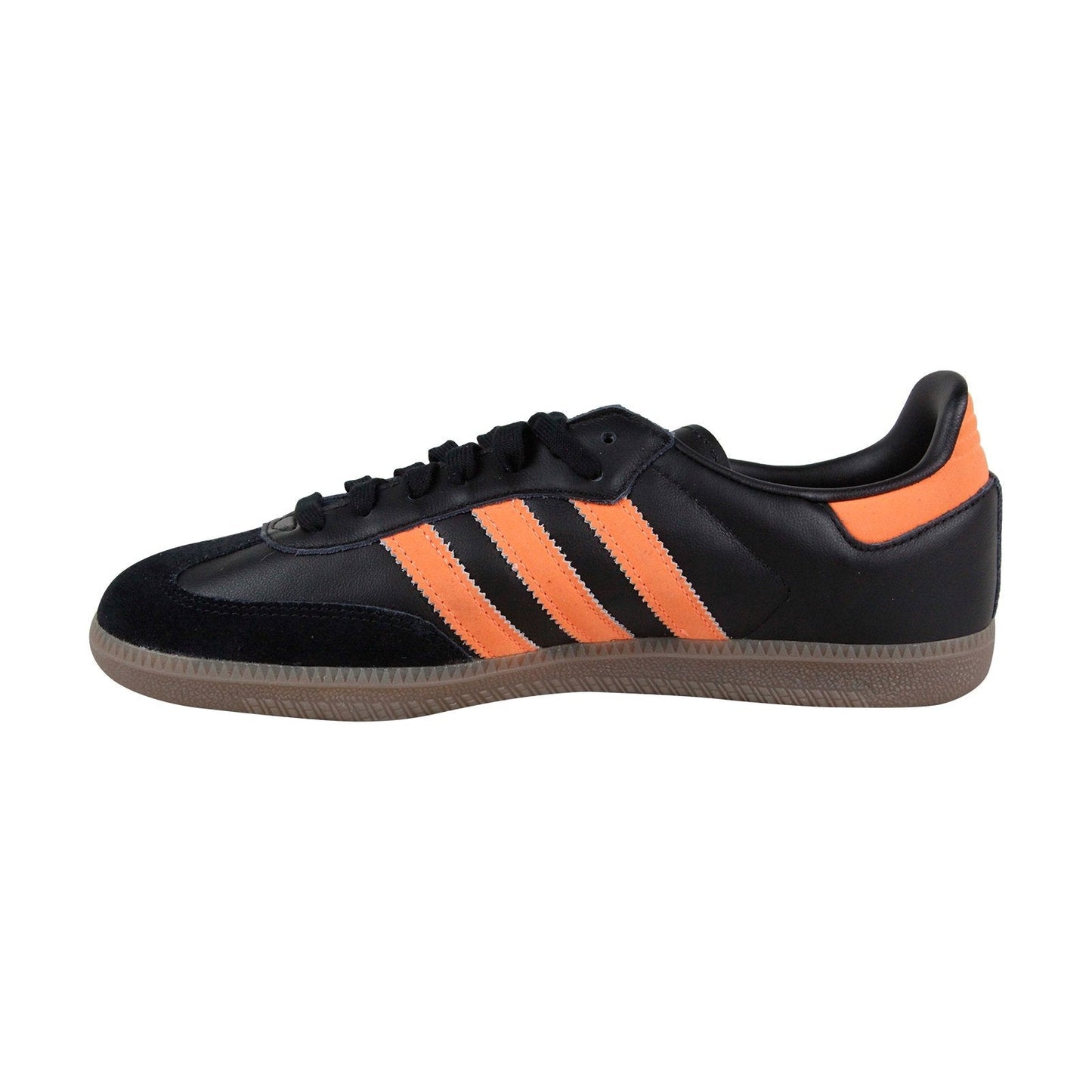 Samba OG B75804 Mens Black Leather Lace Up Lifestyle Sneakers Shoes