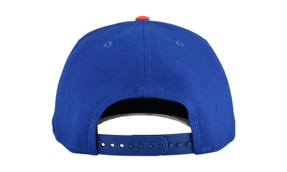 9FIFTY New York Mets Cartoon A Frame Snapback Hat "Royal Blue / Orange" NE199