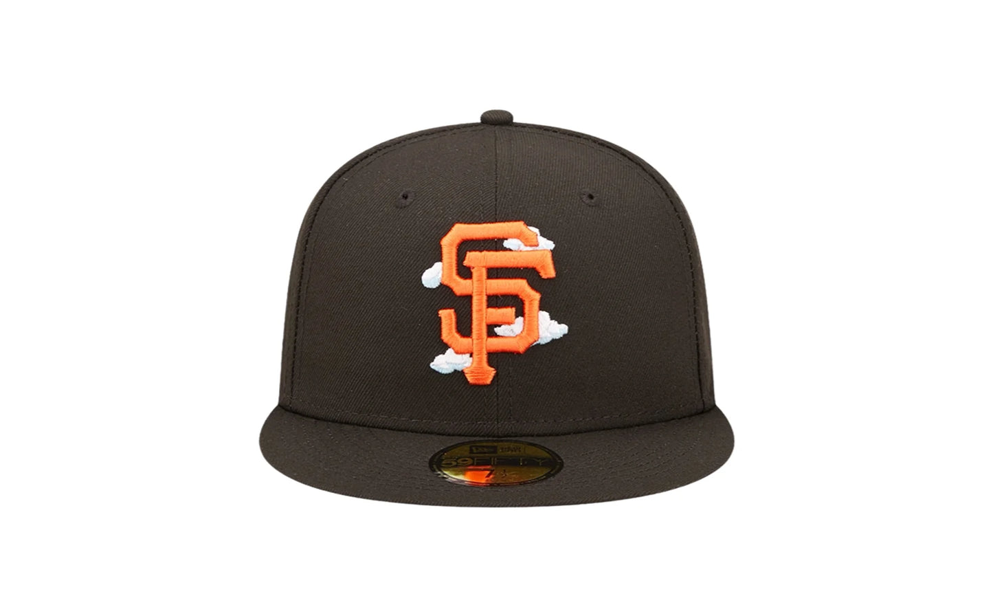 59Fifty MLB San Francisco Giants Comic Cloud Fitted Hat "Black" 60243850