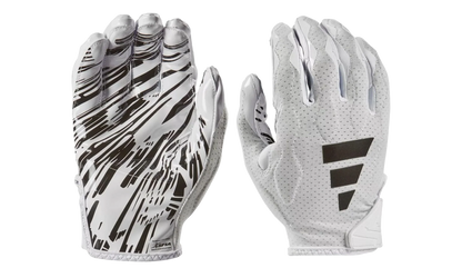 Freak 6.0 Padded Football Gloves "White / Black" AF1605 WHT BLK