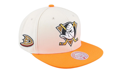NHL Vintage Off-White Snapback Cap "Anaheim Ducks - Off White" 6HSSSH22085 ADUOFWH