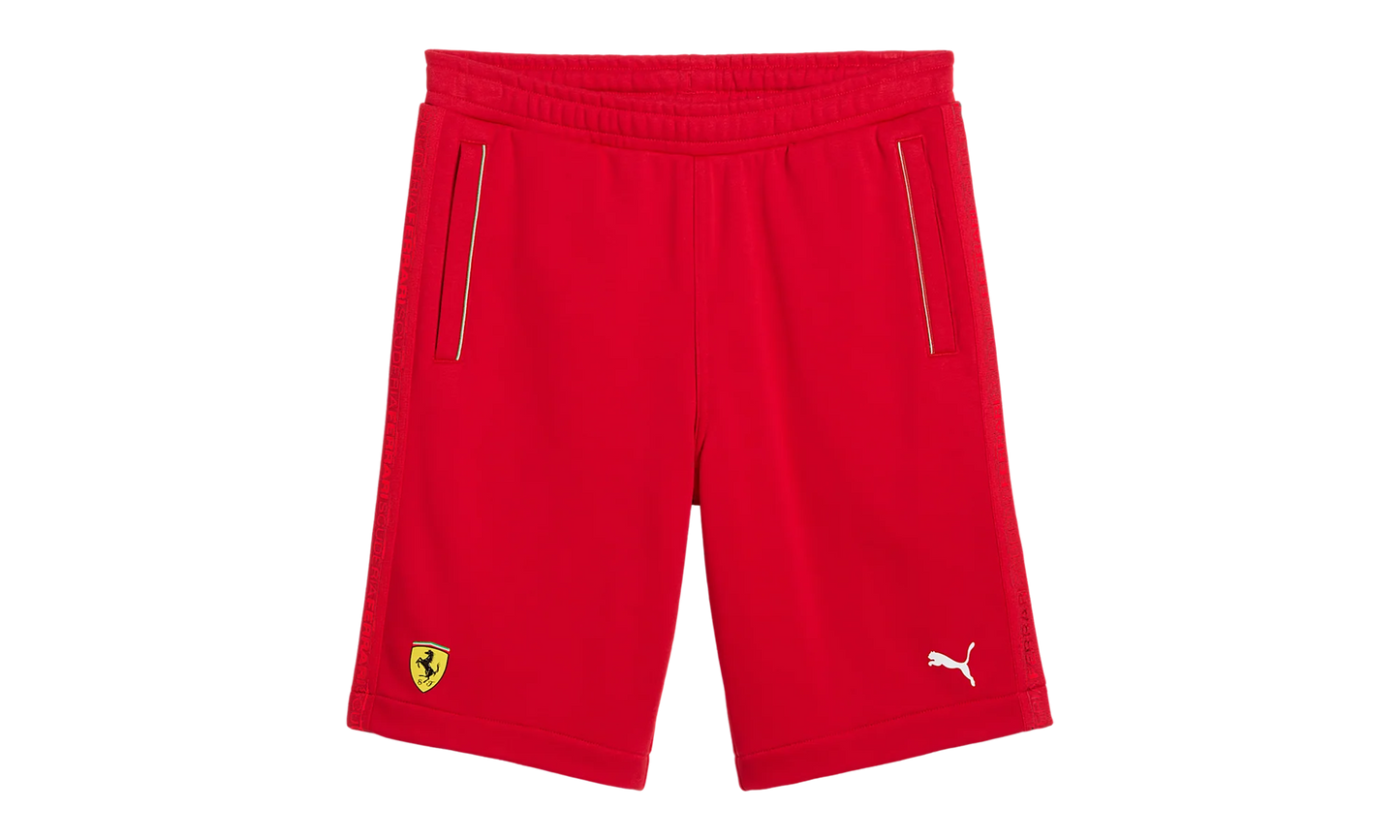 SCUDERIA FERRARI RACE SWEATSHORTS "Rosso Corsa" 630184 02