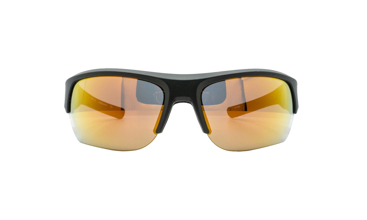 Big Shot Sunglasses "Orange Baseball Tuned - Satin Black" 8650085 010144