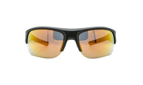 Big Shot Sunglasses "Orange Baseball Tuned - Satin Black" 8650085 010144