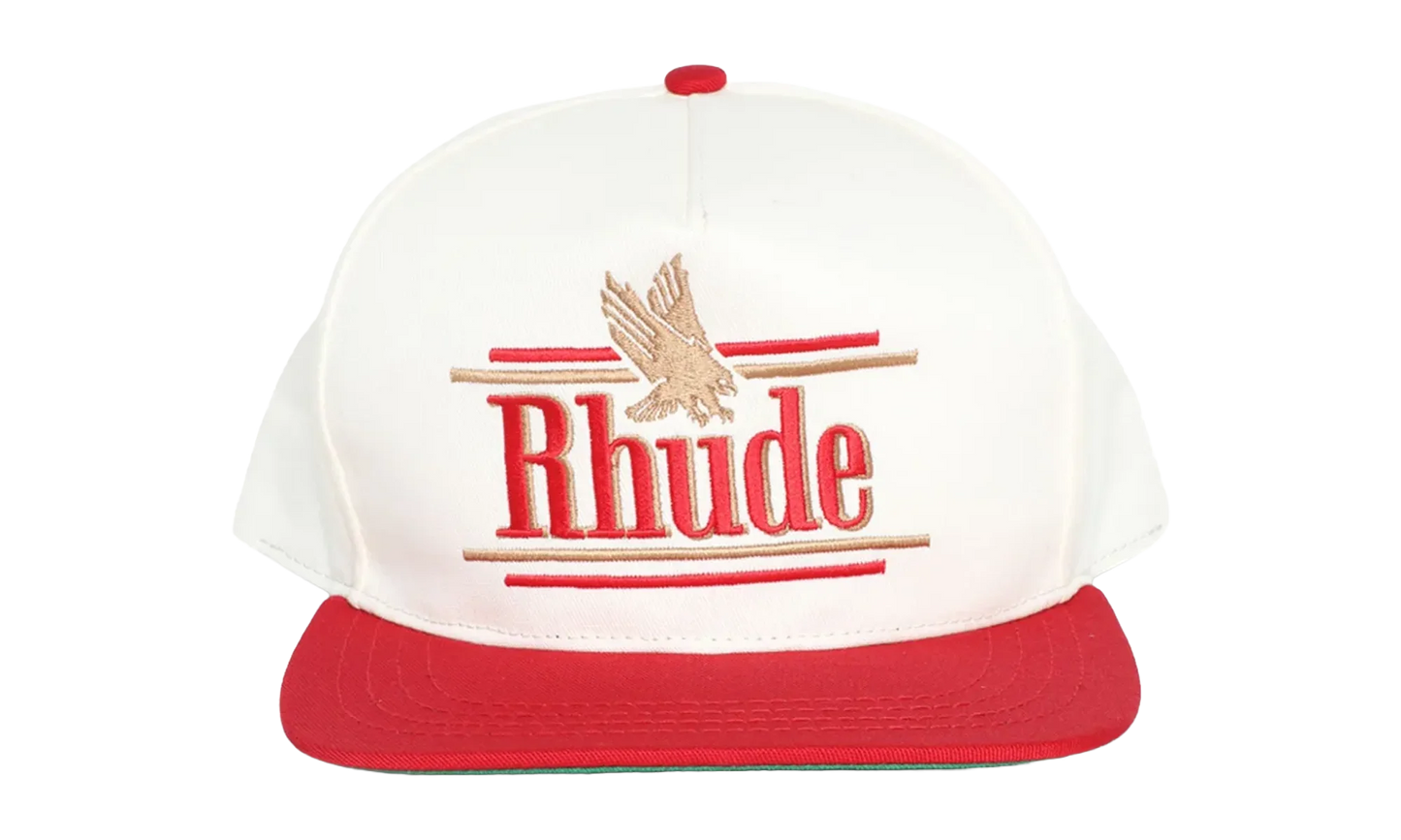 Rossa Structured Hat "Ivory / Red" RHPS24HA13012131 IVR