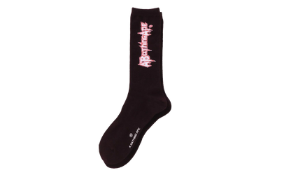 Multi Logo Long Socks "Burgundy" 1K80 184 005 BURGUNDY