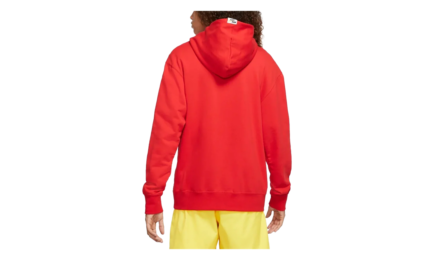 Jordan Jumpman Fleece Pullover Hoodie "University Red" DA7184 687