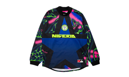 Nigeria Authentic Goalkeeper Football Shirt "Black / Hyper Pink / White" IO0782 010