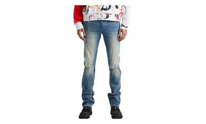 Olivier Stacked Jeans "Muddy Sky" MLFQD1070 B1838MDSKY