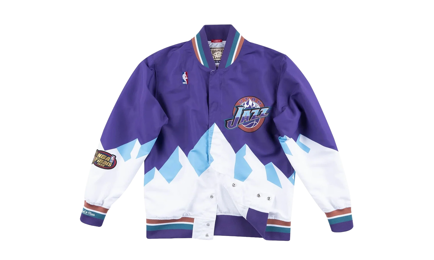 NBA 75th Anniversary Warm Up Jacket "Utah Jazz - Purple" OJBF1201 UJAYYPPPPURP