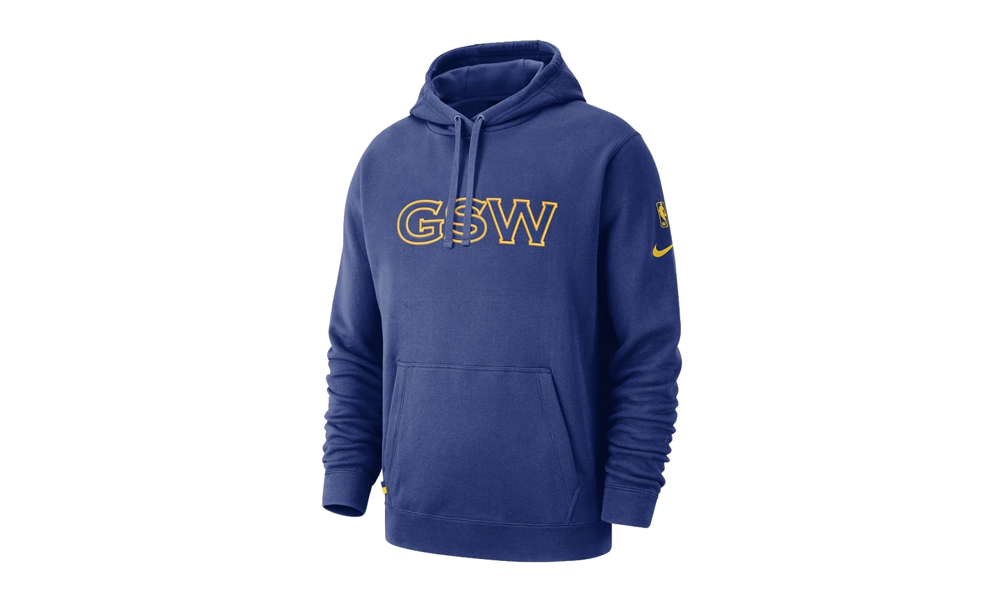 NBA Golden State Warriors Courtside Hoodie "Rush Blue" AJ2849 495
